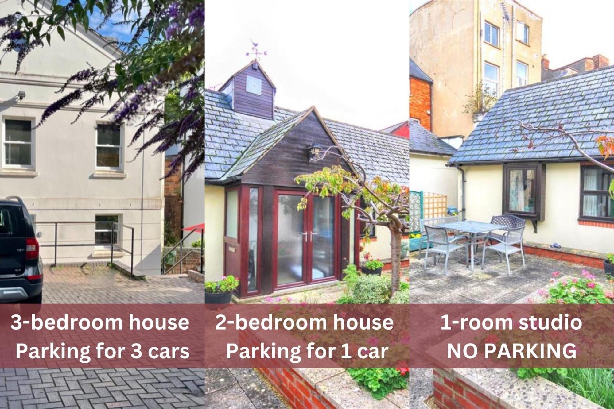 Vernon Place Town Centre, Vernon Cottage 3-Bed With Parking, 1A Vernon Court 2-Bed With Parking, 1B Studio No Parking, Off The High Street Next To Sandford Park เชลเทนแฮม ภายนอก รูปภาพ